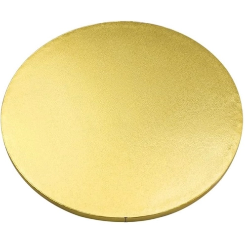 Podkład pod tort 30 cm gruby złoty podkładka pod tort trwały sztywny